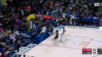 [Highlight] Vlatko Cancar dunks it from just inside the free throw line