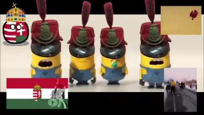 magyar minion😍 vs r*manian minion🤮🤮(non existent country)