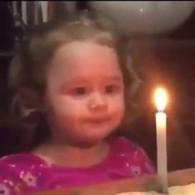 HMJB while I try to blow out a candle