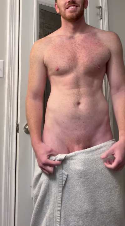 Oops&hellip;I dropped my towel 