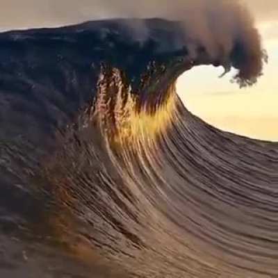 Waves touching the clouds