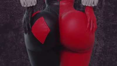 Harley Playing With Her Big Ass (Kishi3D)