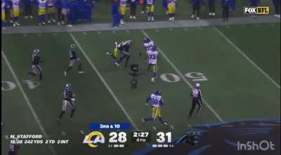 Good morning panther nation. The top 3 plays that won us the game on Sunday, with Celine Dion