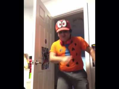 He loves Fortnite