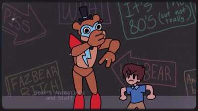 Freddy spittin&rsquo; facts 👹👹👹, credits: Seek's Animations and Stuff.