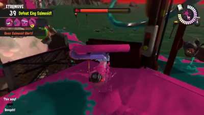 What the flyfish doin?