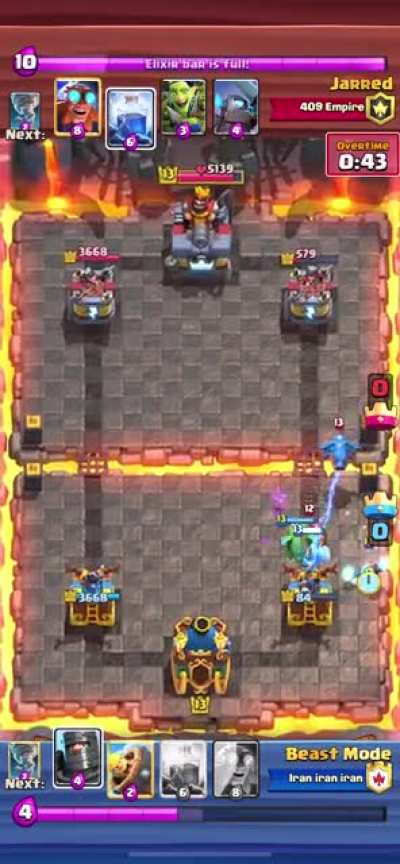 Lightning prediction and win against a BMer, felt good