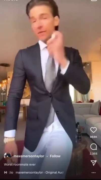 Using too much cologne