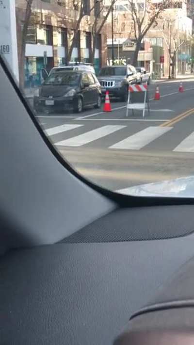 Self-proclaimed son of god out here doing &ldquo;great things&rdquo;, naked in the middle of a city street butt as$ naked on an e-wheelchair. Good vibe tho