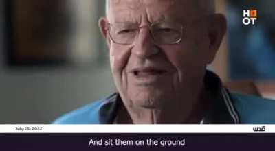 Israeli old soldier laughingly describes how Israeli militia raped a 16-year-old girl and collectively executed Palestinians