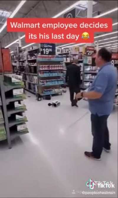 Walmart retirement party