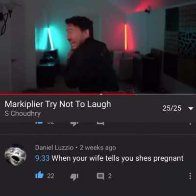 when your wife tells you she&rsquo;s pregnant