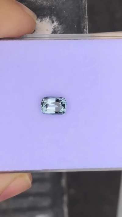 Mehenge spinel   Greenish grey color metallic luster very bright mirror 🪞 finish  Approximately 1 ct 6.7x4.8 mm  Clean stone  $250 Plus shipping