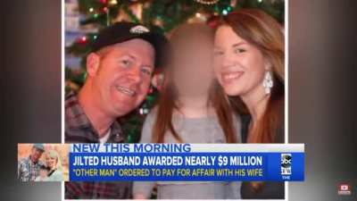 North Carolina husband awarded $9 million from wife's lover