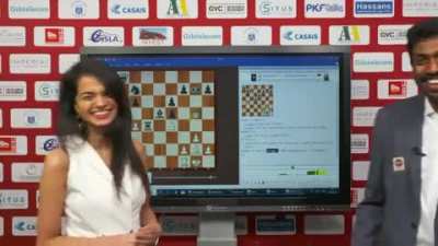 Grandmaster Adhiban Compliments Tania Sachdev After An Interview (Btw They Are Friends)