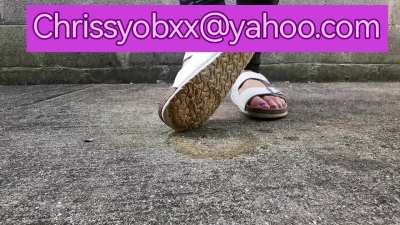 Birkenstocks crush snail