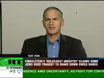 Fanatic Zionist explains how they peacefully colonized the natives with a bible in one hand and a rifle in the other