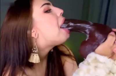 BBC Dildo Deepthroat