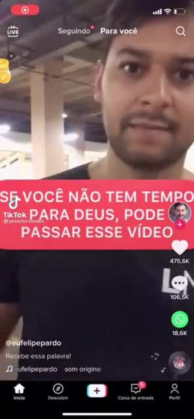 Sem tempo irmao
