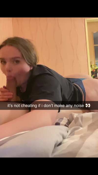 It&rsquo;s not cheating because no one can catch us