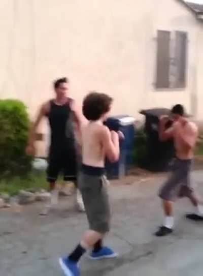 Rocked his jaw