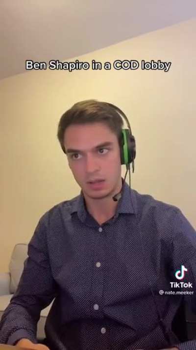 Ben Shapiro in a COD lobby