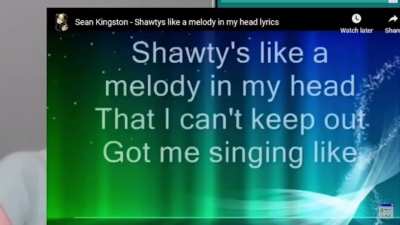 Shawty&rsquo;s like a melody