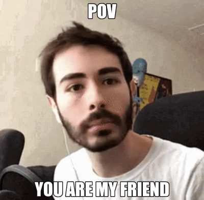 Will you be my friend :)?