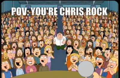 He got Chris ROCKED