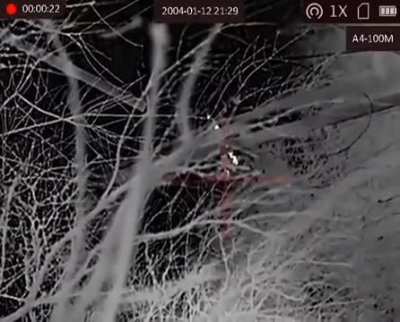 Night battles for Avdiivka in the lens of a fighter of the 3rd oshbr. The video captured the moment of the surrender of a Russian soldier.
