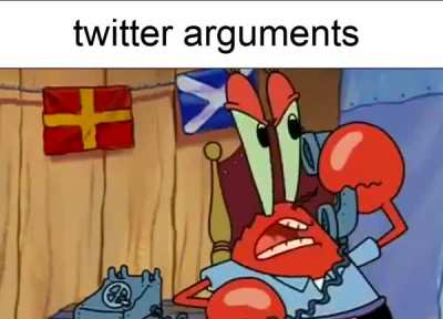 twitter arguments
