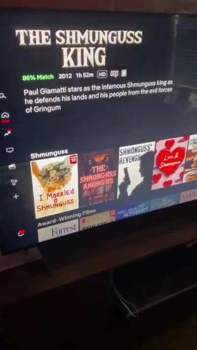 They stole his shmunguss!