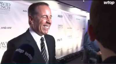 jerry seinfeld says &lsquo;no thanks&rsquo; to hug from kesha