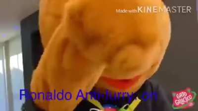 "Furry &eacute; a doen&ccedil;a, e eu sou a cura" -Ronaldo, 2020
