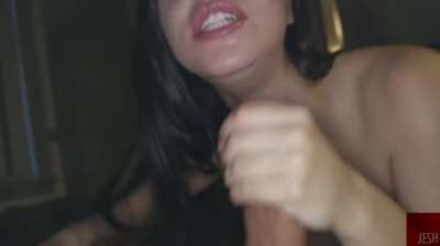 Dirty talk before she gets her facial