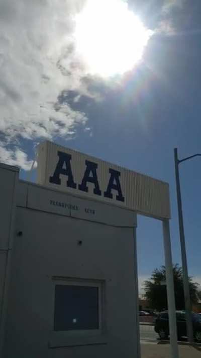 Just heading to the AAA Store