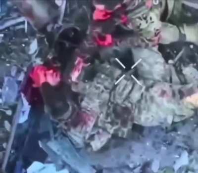 The same fierce melee between Russian and Ukrainian attack aircraft, filmed by a Ukrainian reconnaissance drone.