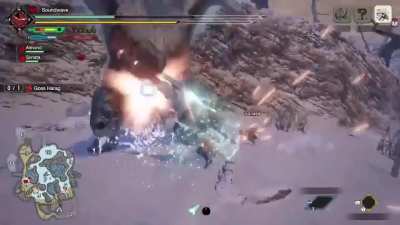 First time a hit has made me flinch IRL.