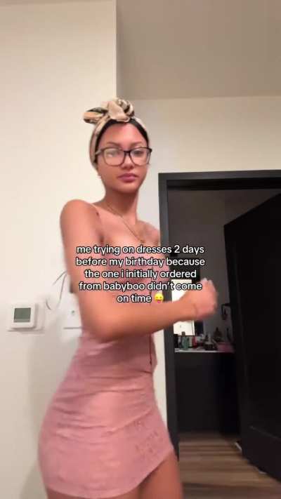 Ass wobbling in slow motion