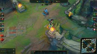 Creep block? Xin was stuck for about 12 seconds until we set him free.