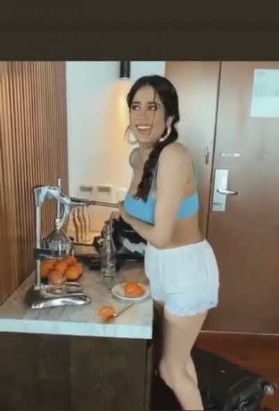 Her face scared me at first.