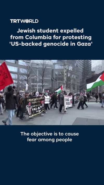 Columbia university expels Jewish student for protesting Israel&rsquo;s genocide