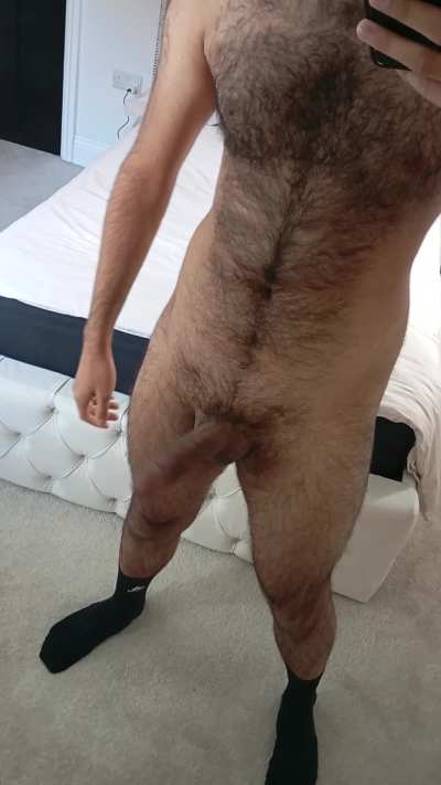 This heavy, hung cock will slap your face
