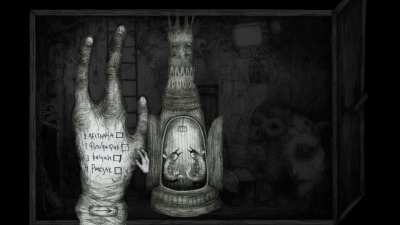 Scene from my game "Tooth fairies play cards"