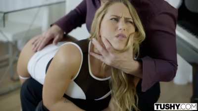 cutie getting spanked