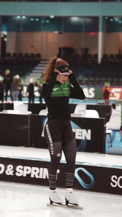 Michelle de Jong - Dutch long track speed skater