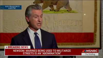 Newsom on Trump: 