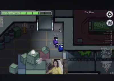 AOC and Ihlan Omar , Among Us stream