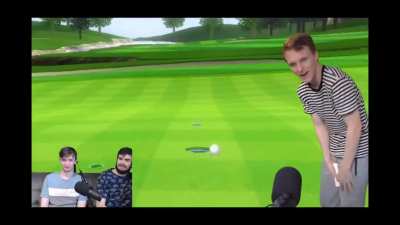 Hopcat also bad at golf haha(from "wii suck at sports")