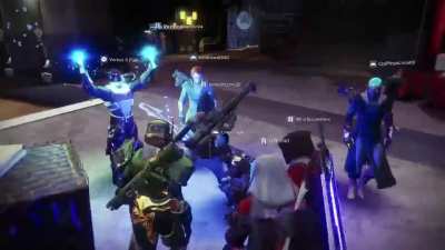 D2 tower is full of joy...